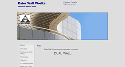 Desktop Screenshot of drierwallworks.com